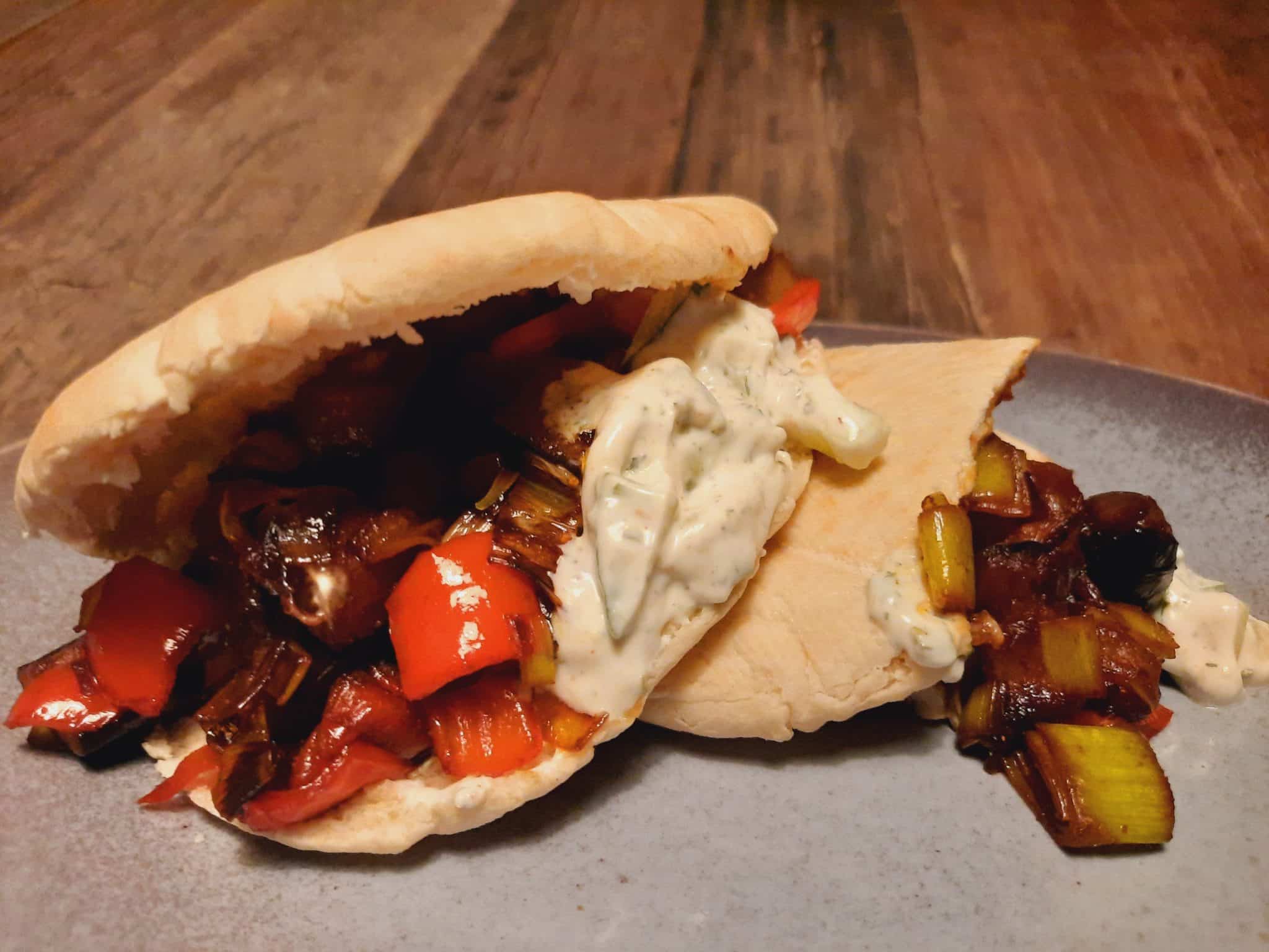 Recipe: Delicious Pitas with Vegetables