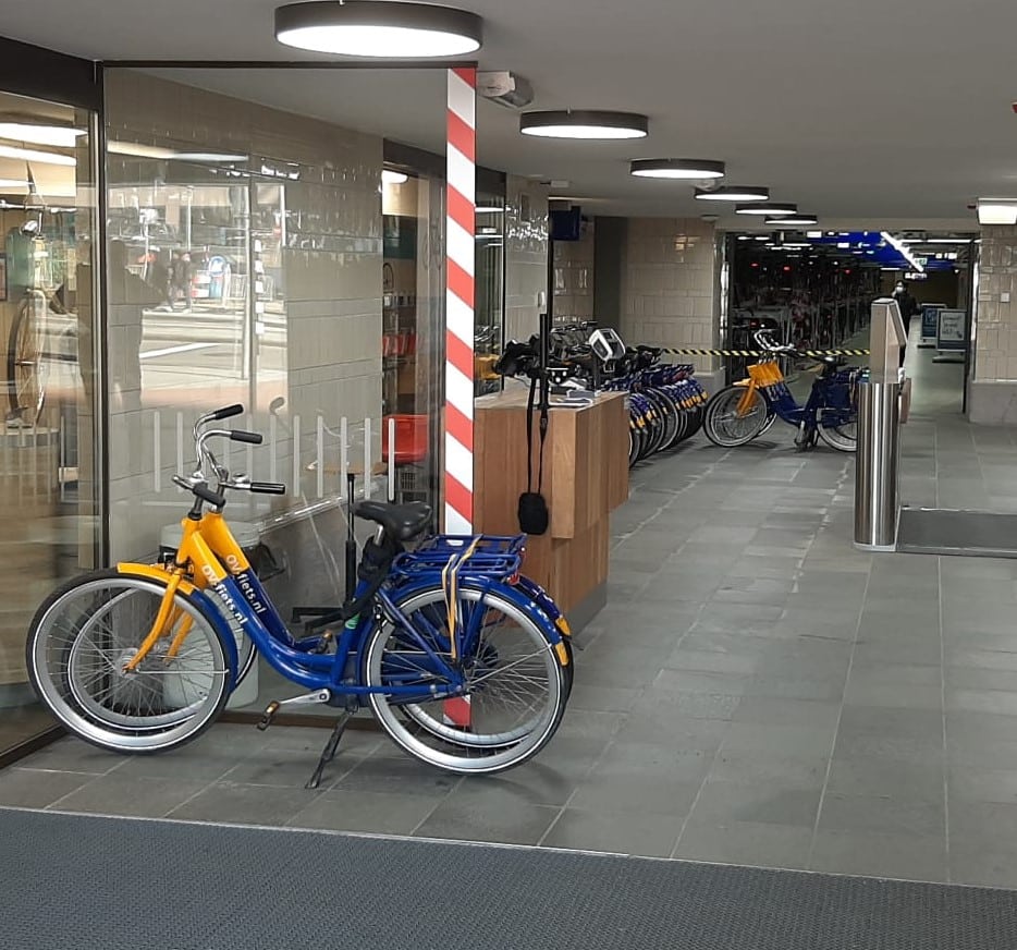 Public Transport Bikes in The Netherlands.