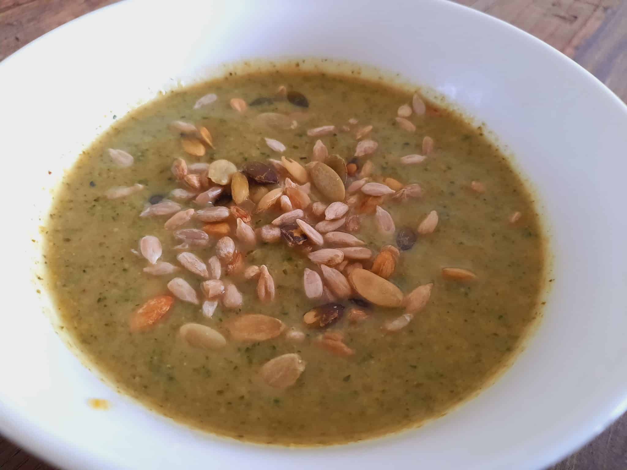 Super Healthy Zucchini Broccoli Soup