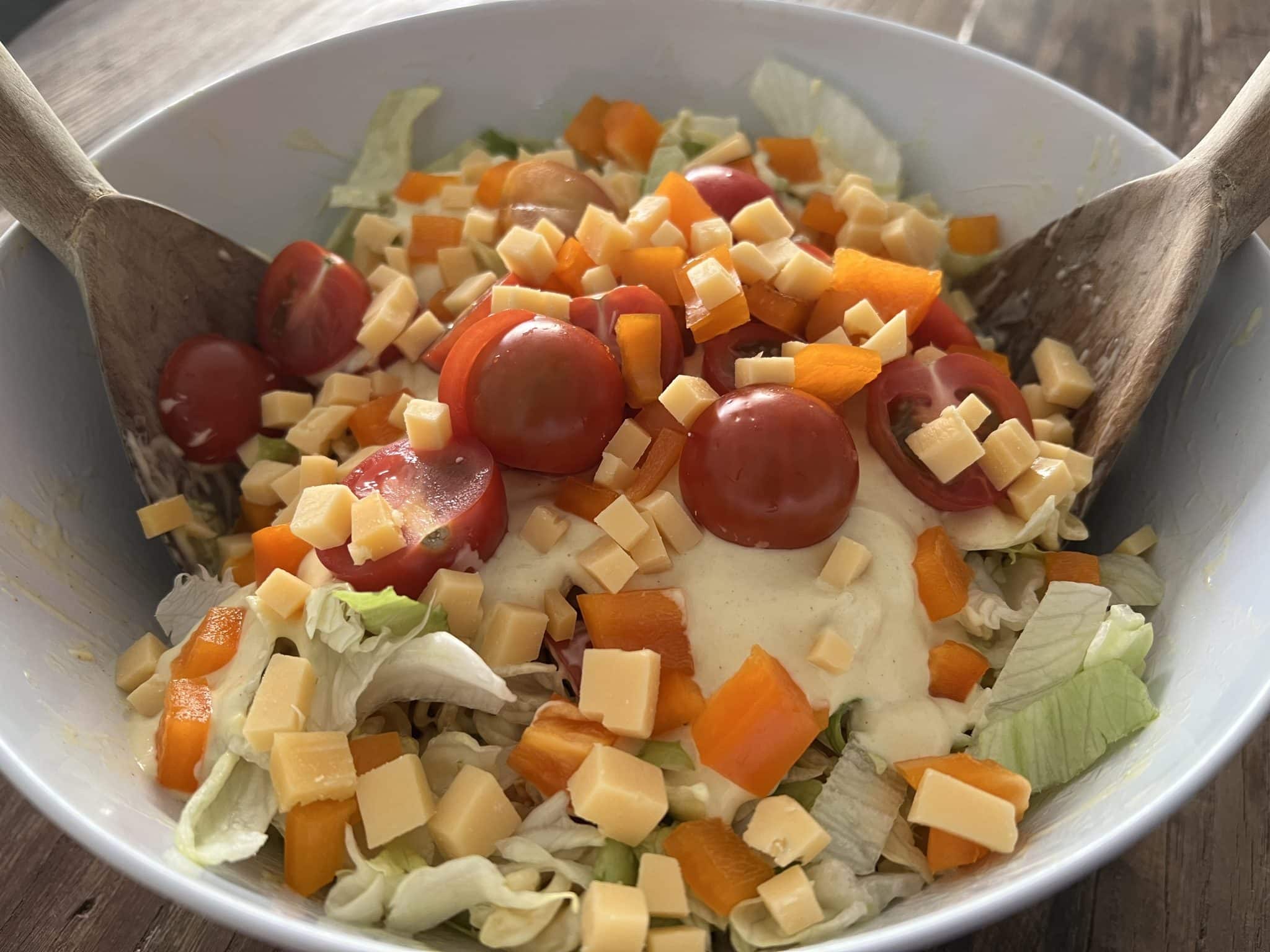 Recipe: Cheese Mustard Salad