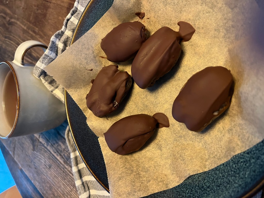 Chocolate Peanut Butter Dates